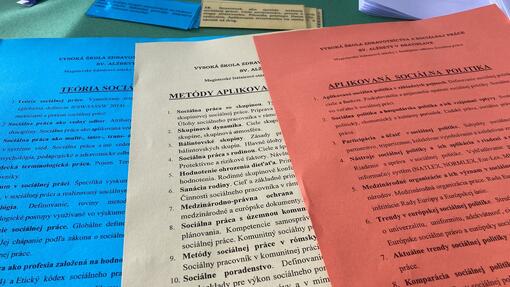 Štátne záverečné skúšky Bc. a Mgr. stupeň odbor Sociálna práca 