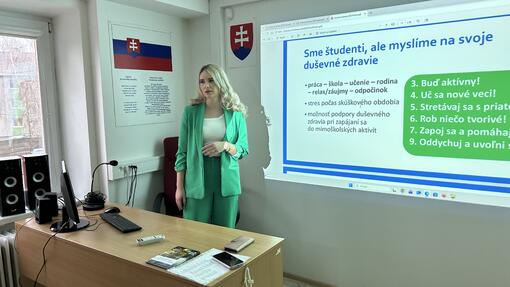 PREDNÁŠKA O DUŠEVNOM ZDRAVÍ NA SZŠ