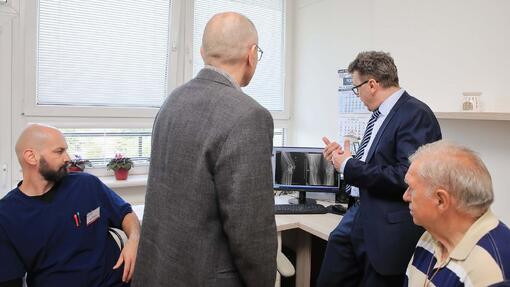 Otvorenie ortopedickej kliniky