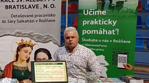Naše detašované pracovisko na veľtrhu ALMA-MATER