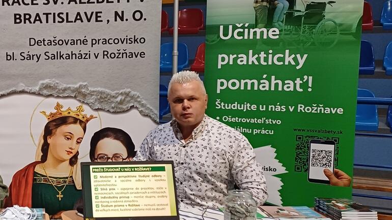Naše detašované pracovisko na veľtrhu ALMA-MATER