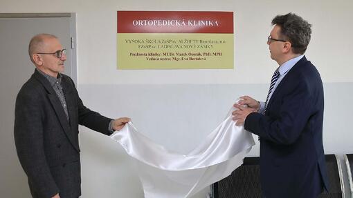 Otvorenie ortopedickej kliniky