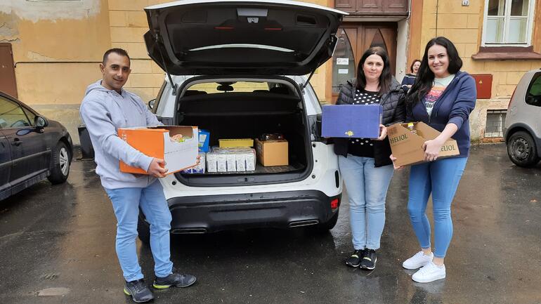 Humanitárna zbierka pre Ukrajinu