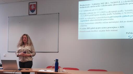 PREDSEDNÍČKA KONTROLNÉHO VÝBORU SK SAPA MEDZI MAGISTRAMI