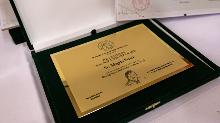 In Memory of a Visionary: St. Elizabeth University Grants the First Professor Vladimír Krčméry Awards