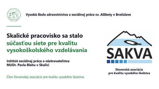 Skalické pracovisko sa stalo členom SAKVA