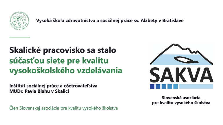 Skalické pracovisko sa stalo členom SAKVA