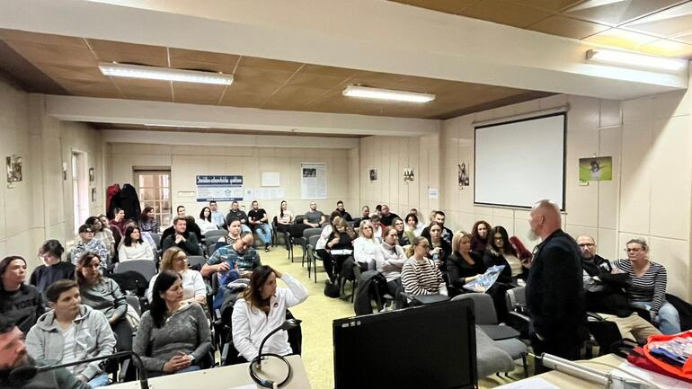 Social Work Students Completed Training: Basics of First Aid