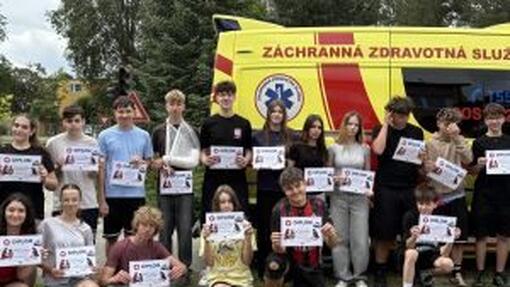 Deň, keď sa žiaci učili zachraňovať životy