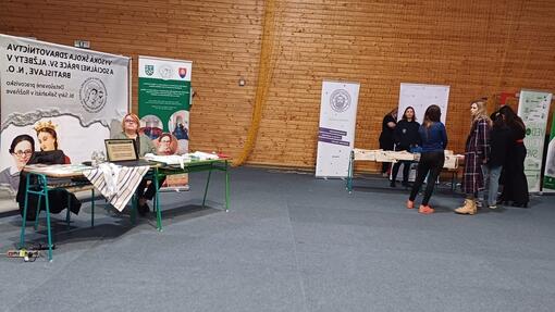 Naše detašované pracovisko na veľtrhu ALMA-MATER