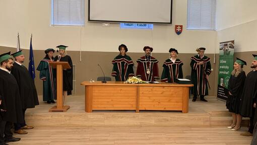 Graduation Ceremony of Graduates of the Institute of Social Work, Bratislava