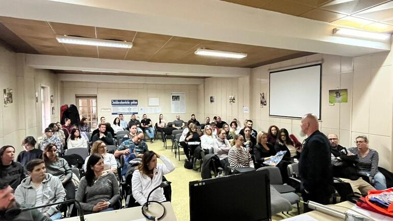 Študenti sociálnej práce absolvovali tréning: Základy prvej pomoci