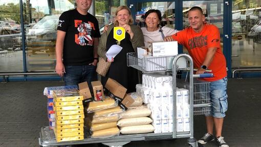 Poďakovanie za podporu centra pomoci