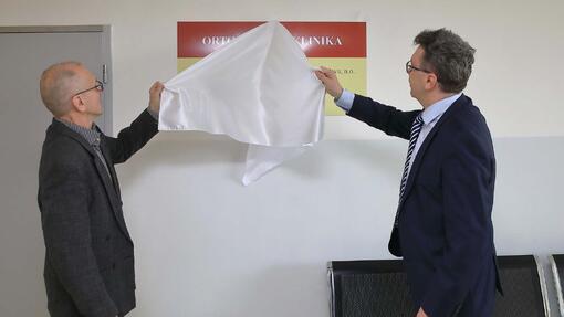 Otvorenie ortopedickej kliniky
