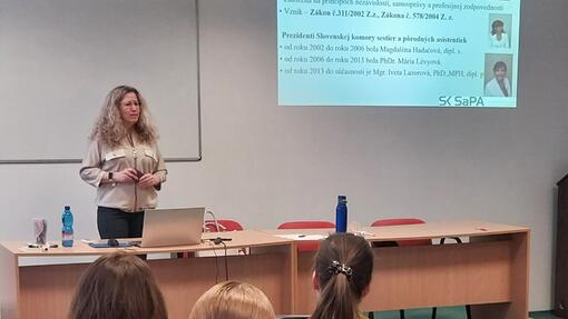 PREDSEDNÍČKA KONTROLNÉHO VÝBORU SK SAPA MEDZI MAGISTRAMI