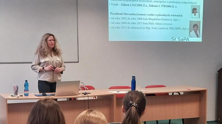 PREDSEDNÍČKA KONTROLNÉHO VÝBORU SK SAPA MEDZI MAGISTRAMI