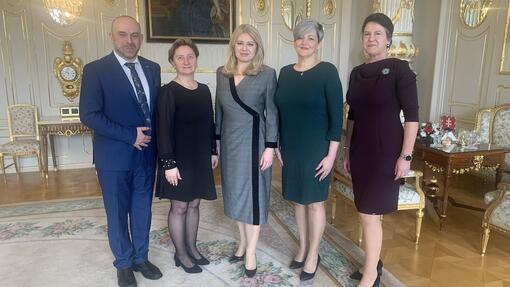 Stretnutie s prezidentkou SR pri príležitosti Svetového dňa sociálnej práce