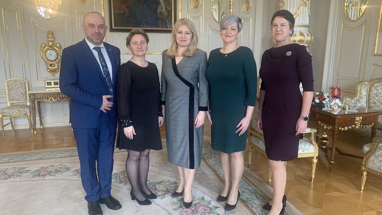 Stretnutie s prezidentkou SR pri príležitosti Svetového dňa sociálnej práce