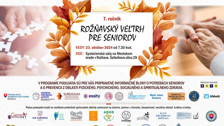 Rožňavský veľtrh pre seniorov – 7. ročník