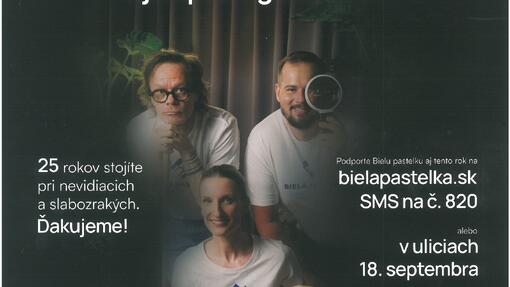 Biela pastelka 2026: Malá pastelka, veľká pomoc