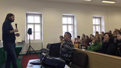Zaujímavá prednáška na pôde detašovaného pracoviska