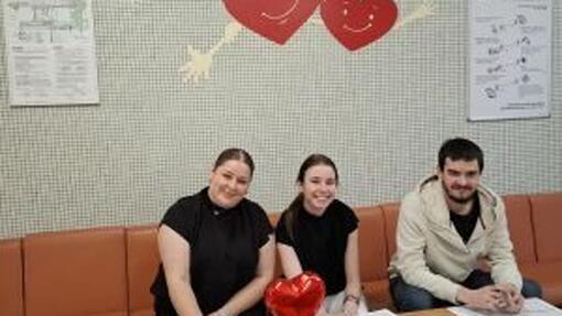 Poďakovanie za účasť na Valentínskej kvapke krvi