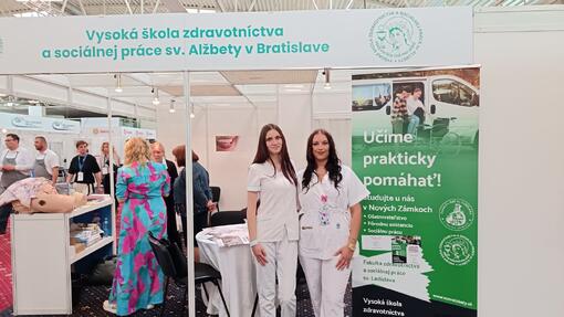 Reprezentácia študijných odborov VŠZaSP sv. Alžbety na celoslovenskom podujatí MediFutura 2026