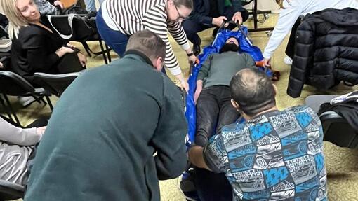 Social Work Students Completed Training: Basics of First Aid