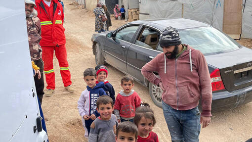 Pomoc na sýrsko-libanonskej hranici