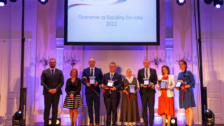 Najväčší sociálny čin roka: Ocenení sú aj kolegovia z Vysokej školy sv. Alžbety