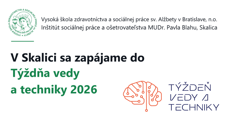 Skalický inštitút bude súčasťou Týždňa vedy a techniky 2026