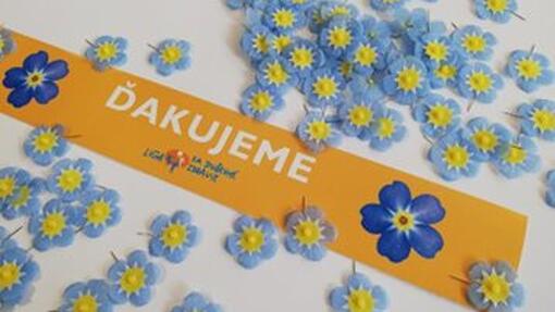Biela pastelka a Dni nezábudiek