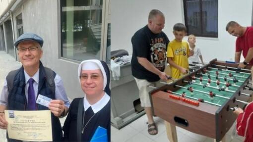 Skúsený tím VŠZaSP získal licenciu pre sanitku v Albánsku, deti teší futbal