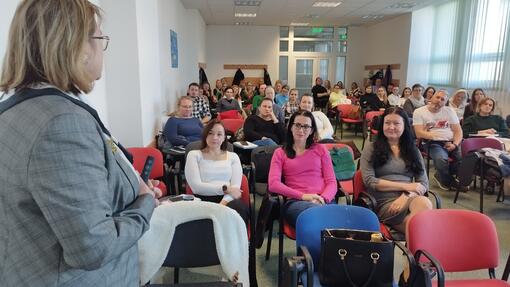 Prezidentka SK SaPA medzi študentmi ošetrovateľstva