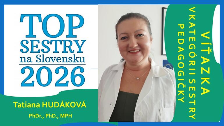MÁME TOP SESTRU PEDAGOGIČKU!