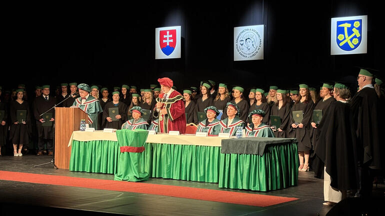 Graduation Ceremony in Rožňava: A Dignified Culmination of Years of Study, Effort and Service to Others