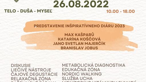 Pozvánka na Festival holistického zdravia „Tu a Teraz“