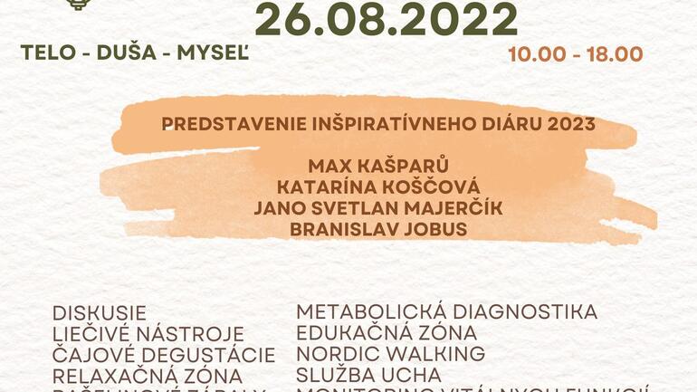 Pozvánka na Festival holistického zdravia „Tu a Teraz“