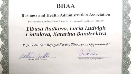MBAA International Best Paper Awards