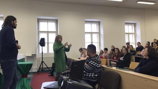 Zaujímavá prednáška na pôde detašovaného pracoviska