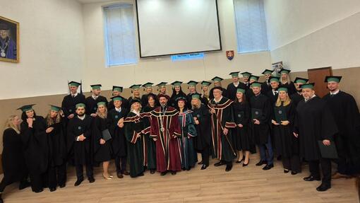 Graduation Ceremony of Graduates of the Institute of Social Work, Bratislava