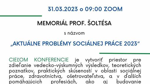 Medzinárodná online konferencia 2023