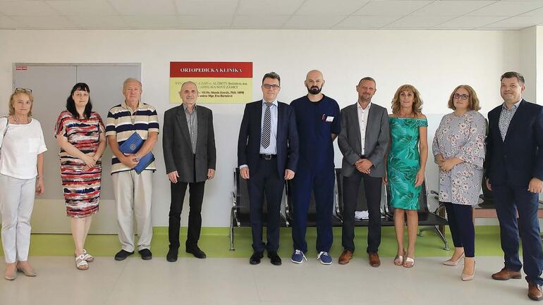 Otvorenie ortopedickej kliniky