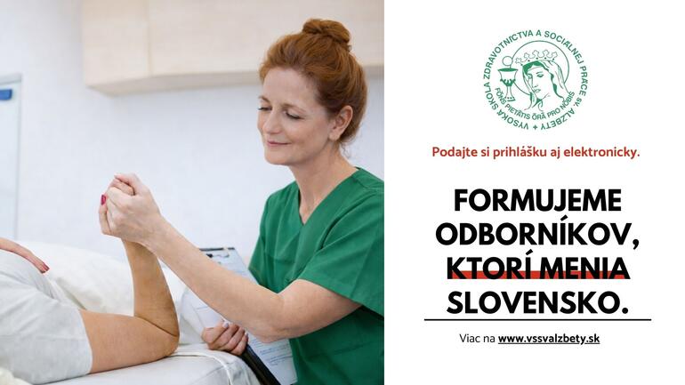 VŠZaSP sv. Alžbety: Formujeme odborníkov, ktorí menia Slovensko.