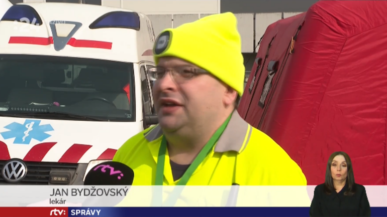 Pomoc v hotspote v Michalovciach v reportáži RTVS