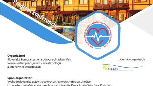 Konferencia sestier pracujúcich v anestéziológii a intenzívnej starostlivosti