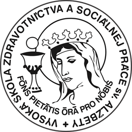 Logo Vysokej školy zdravotníctva a sociálnej práce sv. Alžbety